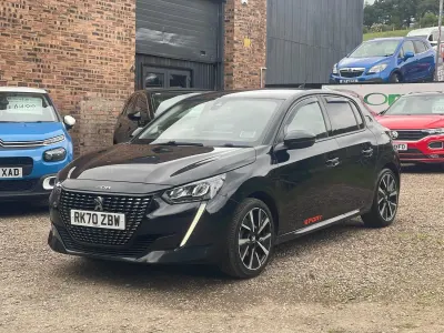 Used Peugeot 208 Allure Premium 2020 Black Hatchback
