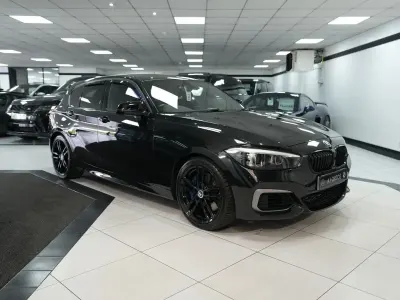 Usado BMW M140 M Sport 340 CV (250 kW) 2017 Negro Utilitario