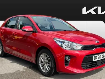 Used Kia Rio 84 HP (61 kW) 2020 Red Hatchback