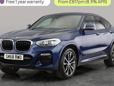 Used BMW X4 M Sport 265 HP (194 kW) 2019 Blue SUV