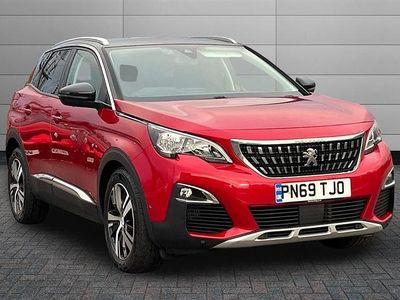 Begagnad Peugeot 3008 Allure 131 HK (96 kW) 2019 Röd SUV