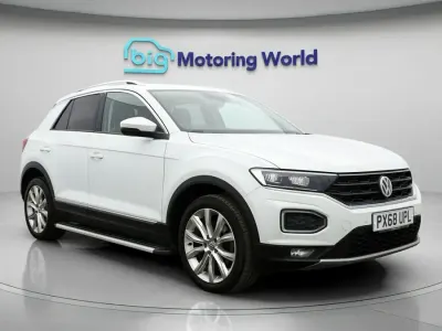 Used VW T-Roc SEL 116 HP (85 kW) 2018 White SUV