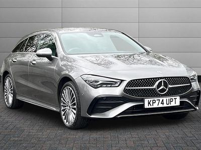 Used Mercedes CLA250e AMG Line Premium 218 HP (160 kW) 2024 Mountain grey Sedan