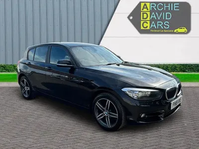 Używany BMW 116 Sport Line 2018 Czarny Hatchback