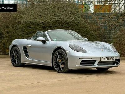 Used Porsche 718 Boxster 300 HP (220 kW) 2018 Silver Cabriolet