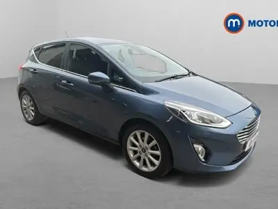 Used Ford Fiesta Titanium 101 HP (74 kW) 2019 Blue Hatchback
