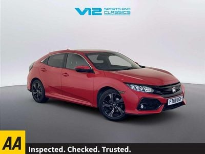 Used Honda Civic SR 126 HP (92 kW) 2018 Red Hatchback
