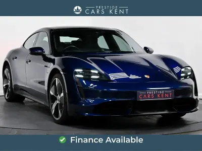 Used Porsche Taycan Performance Package 500 kW (680 HP) 2023 Blue Sedan