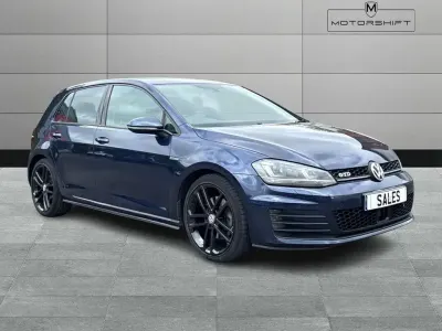 Used VW Golf VII GTD 2014 Blue Hatchback