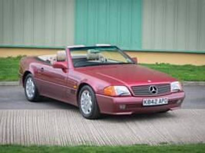 Used Mercedes SL500 320 HP (235 kW) 1992 Red Cabriolet
