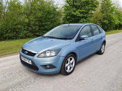 Used Ford Focus Zetec 2009 Blue Hatchback
