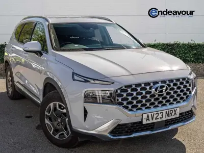 Begagnad Hyundai Santa Fe Premium 230 HK (169 kW) 2023 Vit SUV