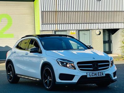 White Used 2014 Mercedes GLA200 AMG line SUV | £5,990 (A bit pricey)