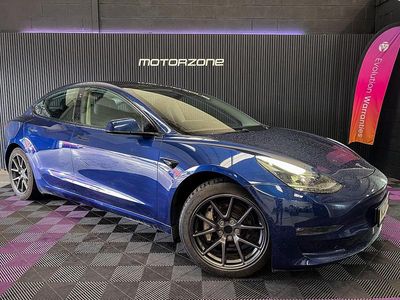 Used Tesla Model 3 Long Range AWD 366 kW (498 HP) 2021 Blue Sedan