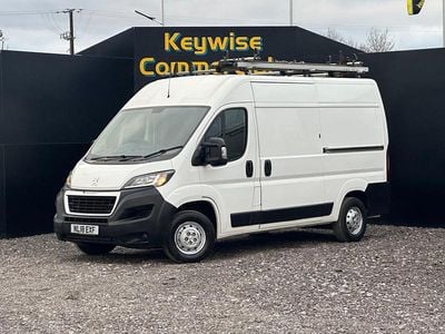 Used Peugeot Boxer 130 HP (95 kW) 2018 White Van