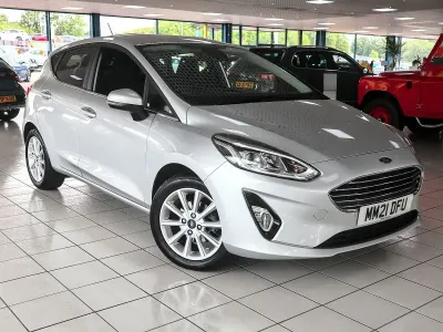 Used Ford Fiesta Titanium 95 HP (69 kW) 2021 Silver Hatchback