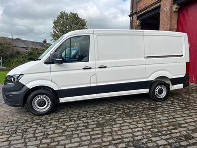 White New 2025 VW Crafter Van | £28,995 (Fair price)