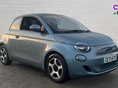 Blue Used 2021 Fiat 500e Passion Hatchback | £12,215 (Fair price)