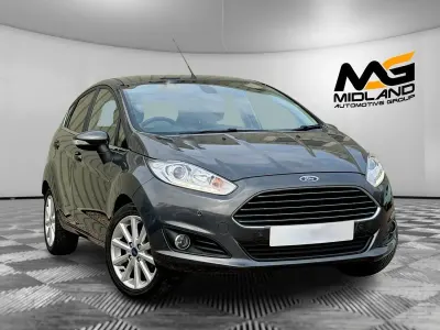 Used Ford Fiesta Titanium 2017 Grey Hatchback