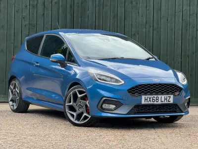 Used Ford Fiesta ST 200 HP (147 kW) 2018 Blue Hatchback