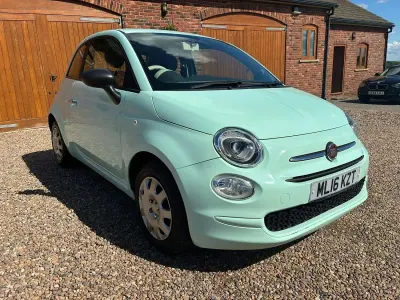 Used Fiat 500 Pop 69 HP (50 kW) 2016 Green Hatchback