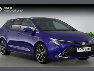 Used Toyota Corolla 196 HP (144 kW) 2025 Blue Estate