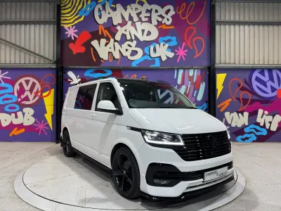 Used VW T6.1 Highline 150 HP (110 kW) 2020 White Van