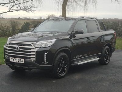 Space black New 2025 Ssangyong (KGM) Musso Pickup | £35,000