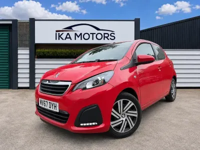 Used Peugeot 108 Active 2017 Red Hatchback