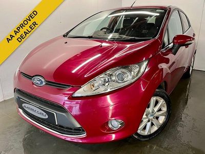 Red Used 2009 Ford Fiesta Zetec Hatchback | £4,485 (Expensive)