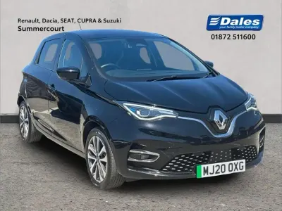 Used Renault Zoe GT-Line 100 kW (136 HP) 2020 Black Hatchback