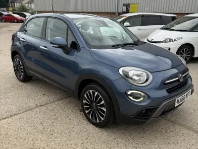 Used Fiat 500X Cross 120 HP (88 kW) 2018 Blue SUV