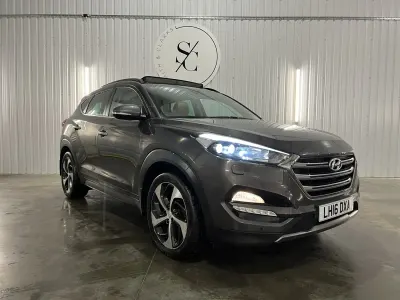 Używany Hyundai Tucson SE 185 KM (136 kW) 2016 Szary SUV