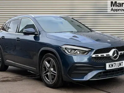 Used Mercedes GLA200 Executive 150 HP (110 kW) 2021 Blue SUV