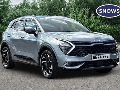 Used Kia Sportage GT-Line 157 HP (115 kW) 2024 Lunar silver SUV