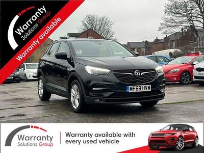 Used Vauxhall Grandland X S 2018 Black SUV