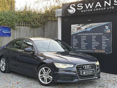 Blue Used 2014 Audi A6 S-Line Sedan | £7,495 (Fair price)