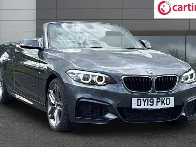 Used BMW 218 M Sport 136 HP (100 kW) 2019 Grey Cabriolet