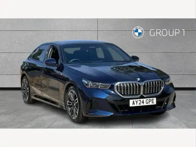 Used BMW 520 M Sport 205 HP (150 kW) 2024 Blue Sedan