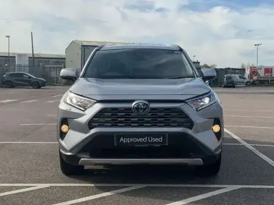 Used Toyota RAV4 Hybrid 218 HP (160 kW) 2021 Silver SUV