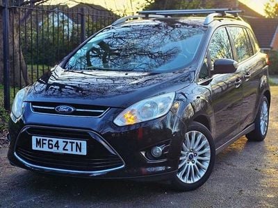 Black Used 2014 Ford Grand C-Max Titanium MPV | £5,990 (Fair price)
