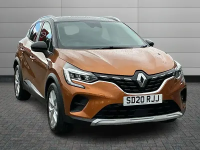 Used Renault Captur Iconic 100 HP (73 kW) 2020 Orange/black  SUV