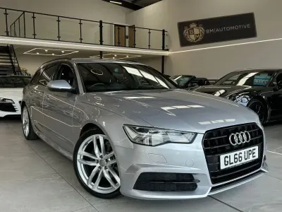 Used Audi A6 Black Edition 190 HP (139 kW) 2016 Silver Estate