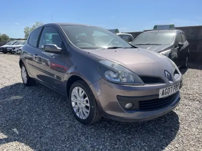 Used Renault Clio Dynamique 98 HP (72 kW) 2007 Blue Hatchback