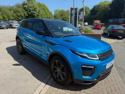 Begagnad Land Rover Range Rover evoque Landmark 150 HK (110 kW) 2018 Blå Kombi