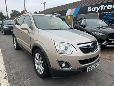 Used Vauxhall Antara 184 HP (135 kW) 2012 Yellow SUV