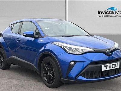 Used Toyota C-HR 122 HP (89 kW) 2021 Nebula blue metallic SUV