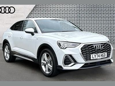 Used Audi Q3 S-Line 150 HP (110 kW) 2024 White SUV