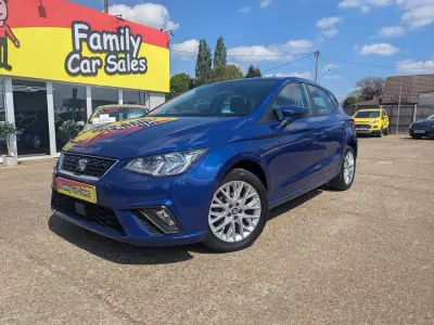 Używany Seat Ibiza SE Technology 2019 Niebieski Hatchback