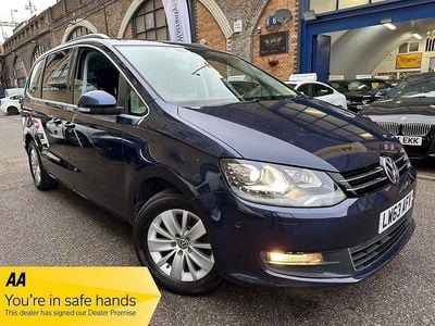 Used VW Sharan SE 2014 Blue MPV